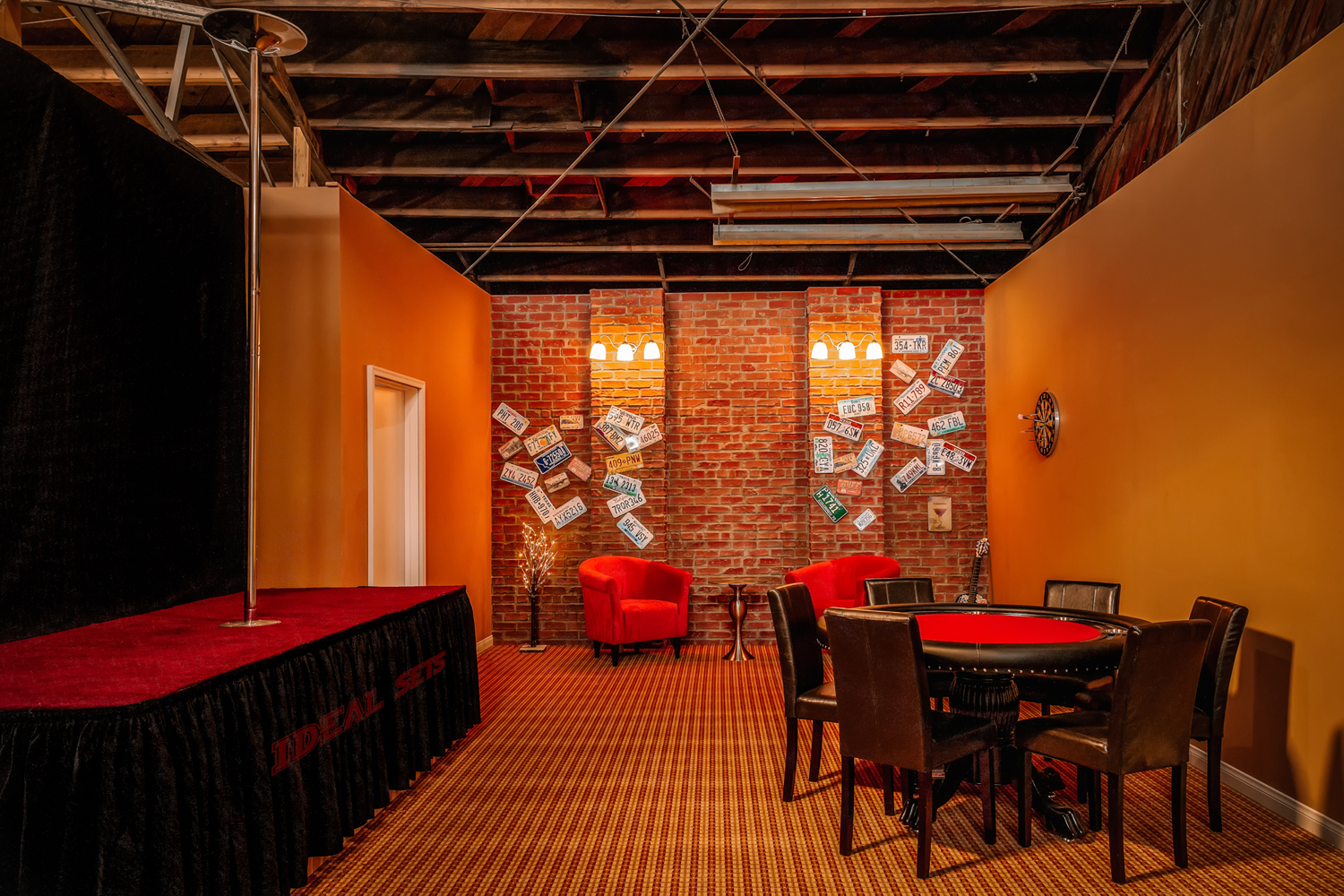 Standing Casino Or Poker Room Set Rental Los Angeles Film Location